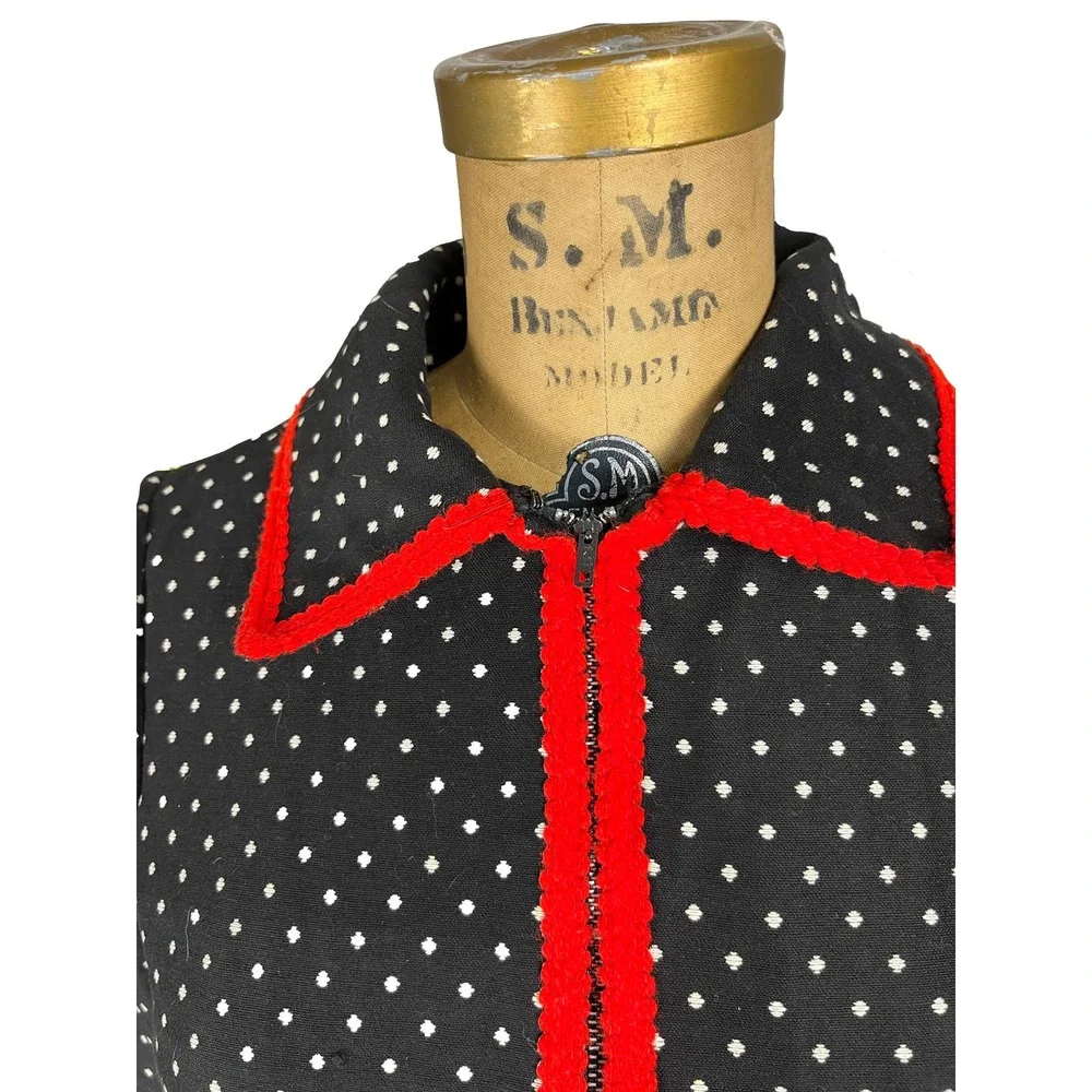 Vintage Designer Polka Dot Jacket - Picture 3 of 8